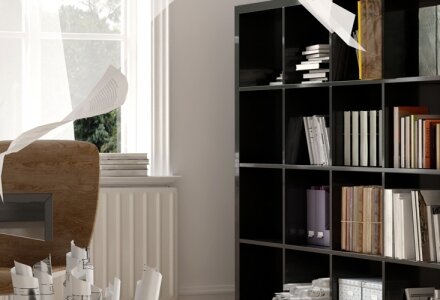 שדרוג החלל עם ספרייה מהממת